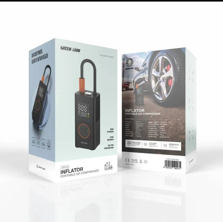 کمپرسور باد قابل حمل GTI-01 گرین لاین