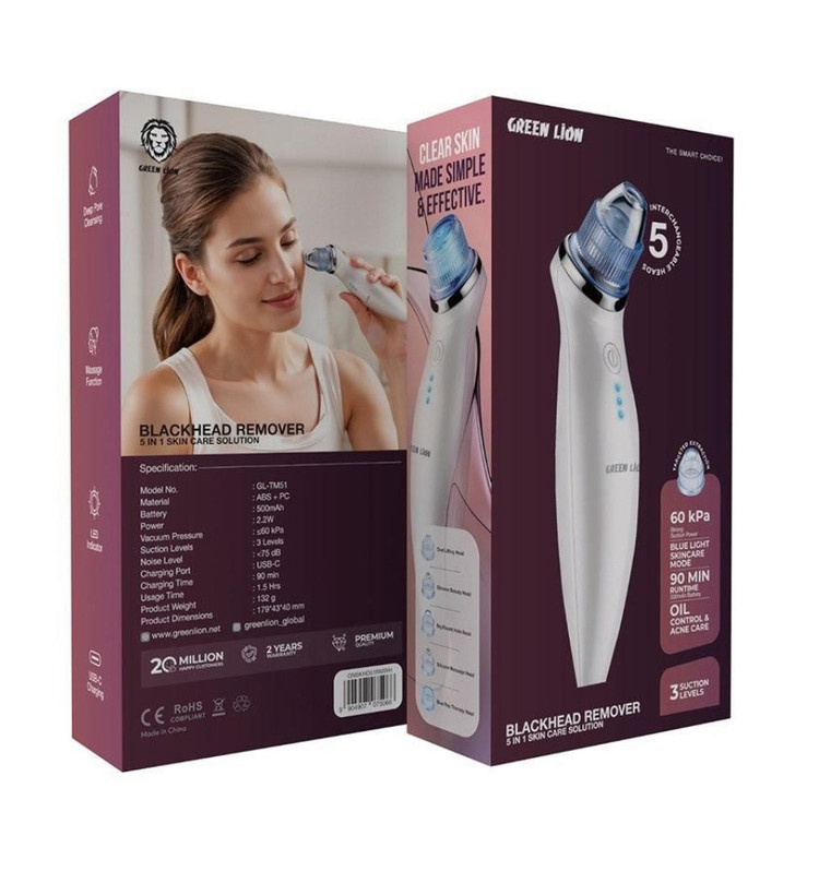 میکرودرم گرین لاین مدل Blackhead Remover 5 in 1