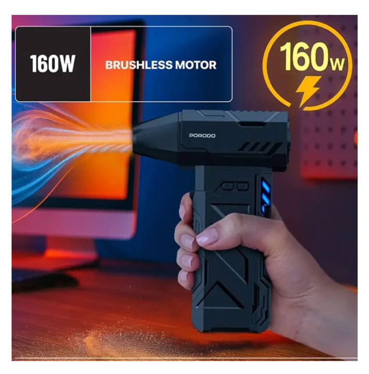 جت فن توربو دمنده باد پرودو Porodo Turboblast Portable Air Blower PDADUS
