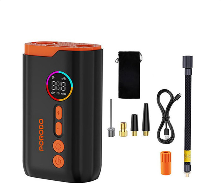 پمپ باد پرودو مدل PORODO LIFESTYLE ELECTRIC AIR INFLATOR PD-LFST181