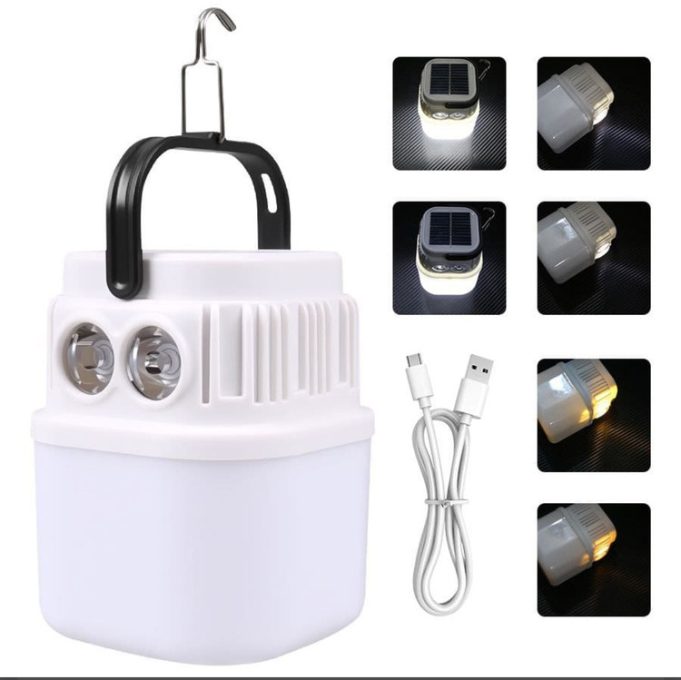 چراغ شارژی کمپین مدل KT-668 دارای پاوربانک