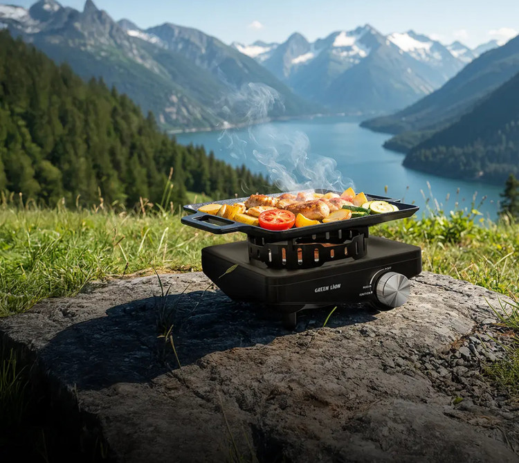 اجاق گاز مسافرتی گرین لاین Green Lion Campflame Infrared Camping Stove