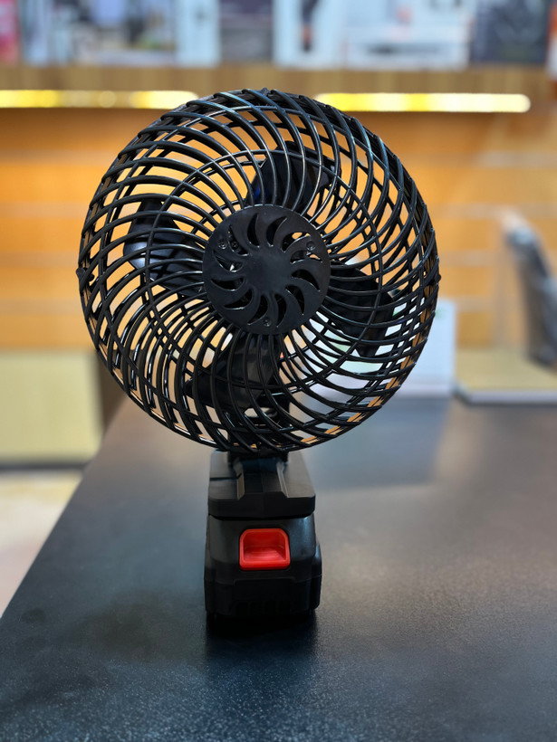 پنکه شارژی توربو ۴۸ ولت مدل FAN LITHIUM 3PIN موتور براشلس
